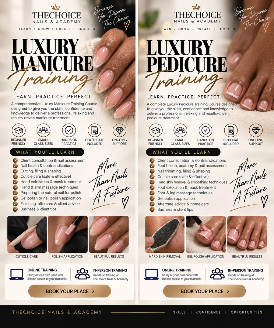 Luxury Manicure/Pedicure Training