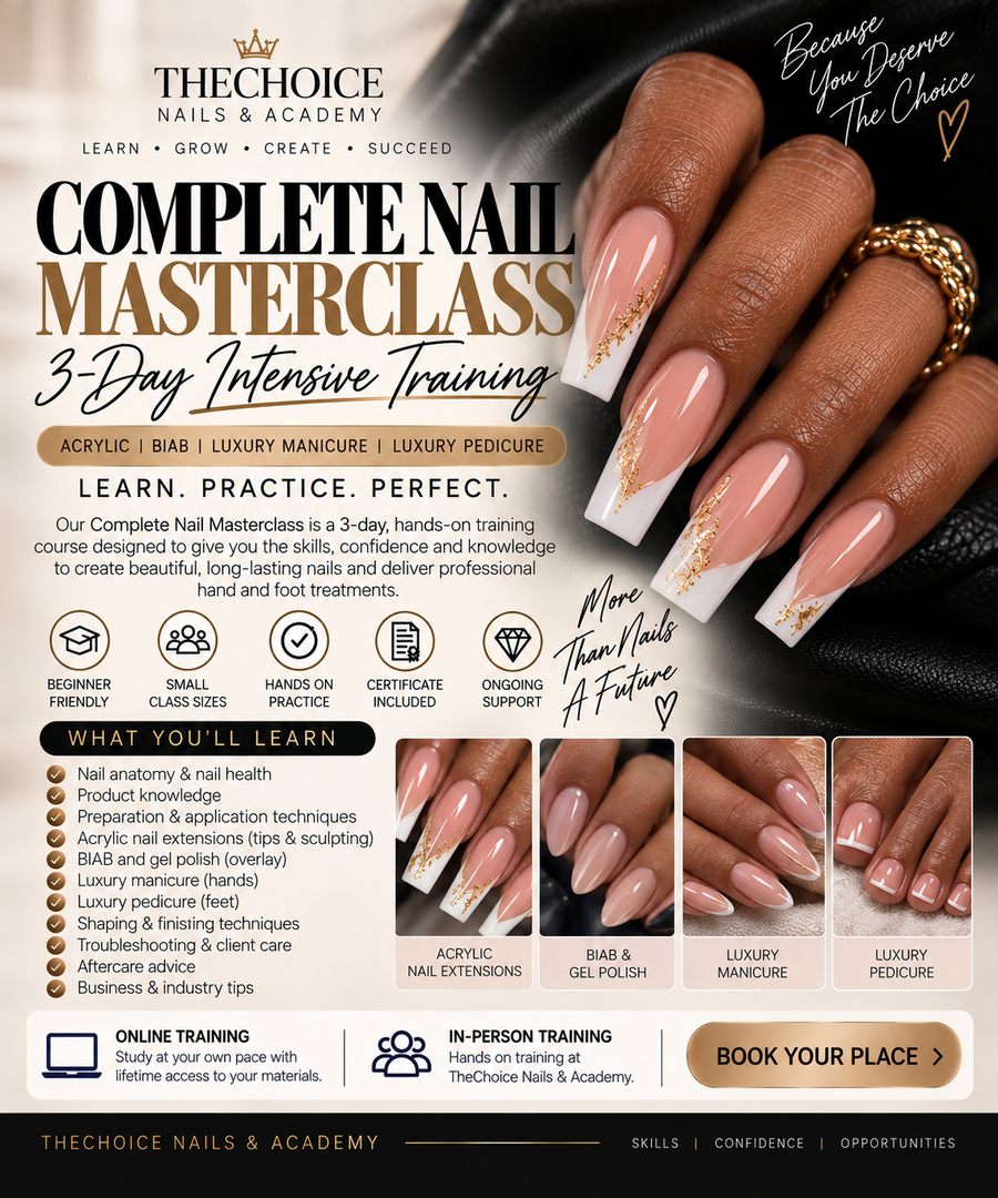 Complete Nail Masterclass (3-Day Training)